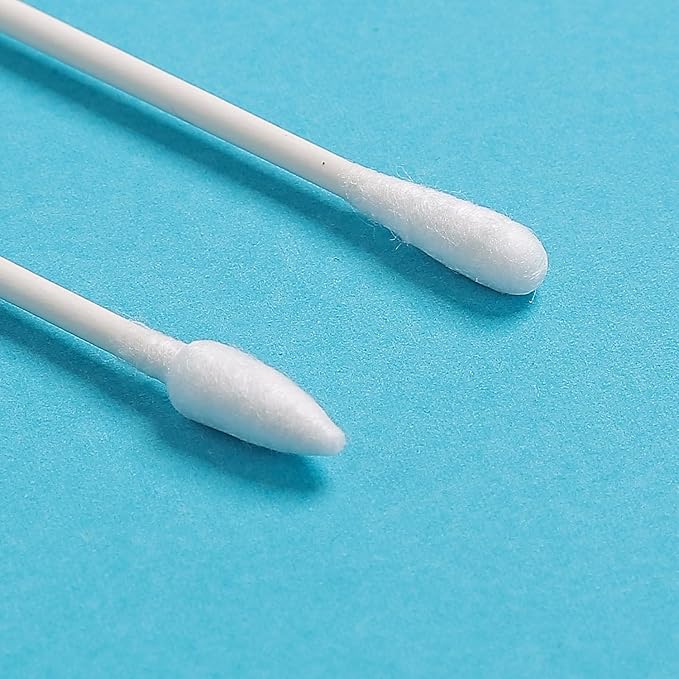 Travel Portable Cotton Swabs Set:100 Cotton Swabs, 10 Cotton Pads, 10 Cotton Balls in Reusable Storage Box for Ear, Cosmetics, Makeup Remover,Nail Polish Remover(Pack of 3)