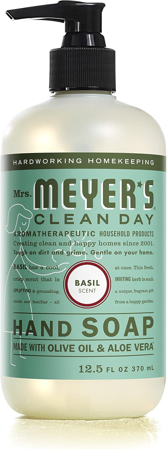 Mrs. MEYER'S CLEAN DAY Hand Soap Bundle (Lemon Verbena + Lavender + Basil + Honeysuckle)