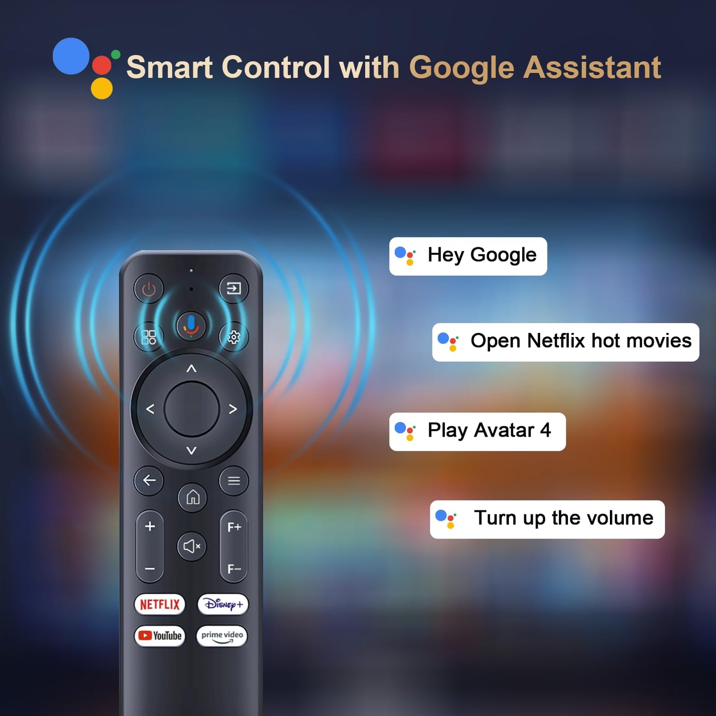 [2000ANSI/GoogIe TV/Built-in Apps] All-in-One Smart Projector with Wifi and Bluetooth, Goiaey C26 Mini Projector, HDMI ARC CEC GoogIe Voice, DoIby Audio, Zoom Native 1080P 4K Supported Movie Proyector