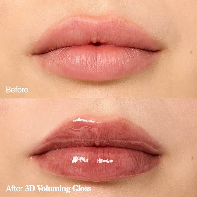 fwee 3D Voluming Gloss 70% (Rich) | High Shine, Non-Sticky Lip Gloss for Makeup | Long-Lasting, Moisturizing Gel Formula – Cherry Cola 70% | 30% & 70% Pigment Options | 5.3g