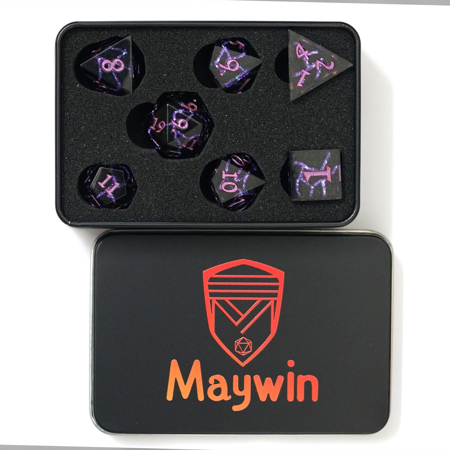 Maywin Dungeons and Dragons Dice,D&D Dice Set,DND Dice Gift Set for Role Playing Table Games