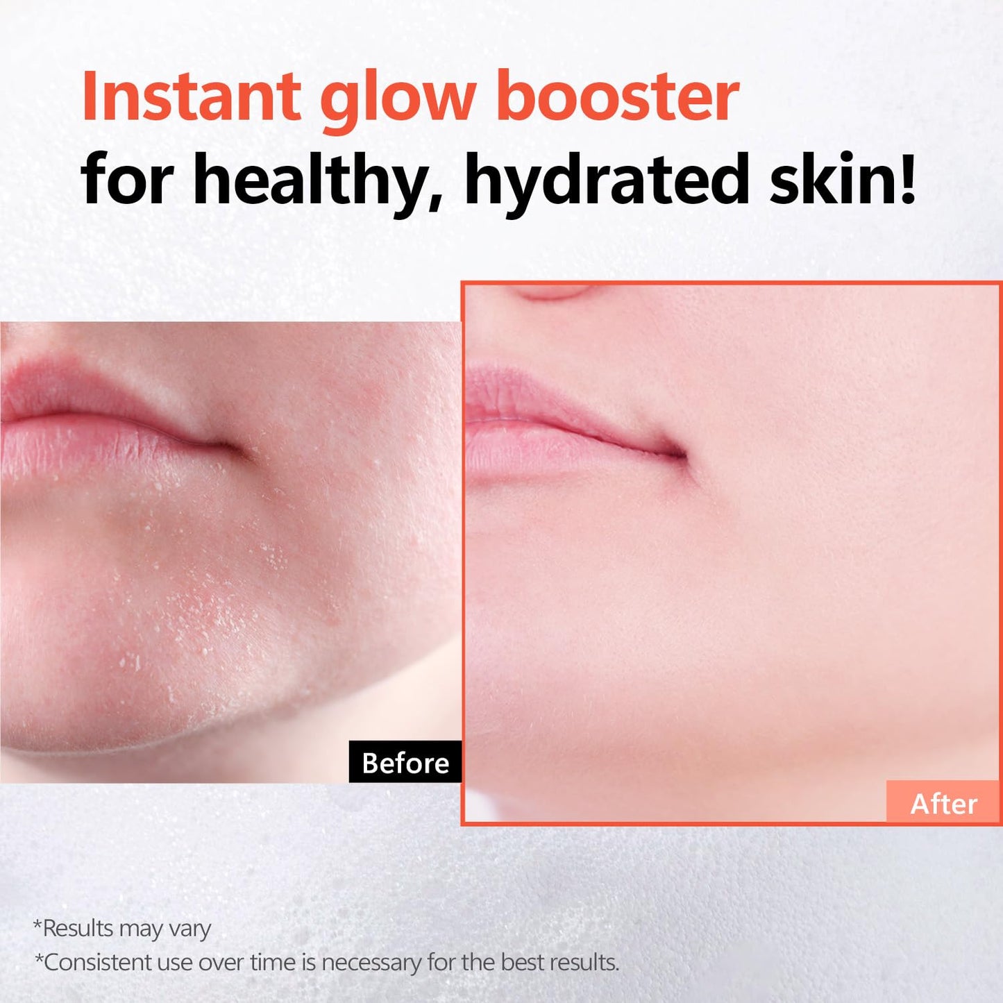 Rice Glow Bubble Toner 3.38 fl oz - Hydrating Milky Toner for Sensitive and Dry Skin, with Niacinamide and Rice Extract to Suppo