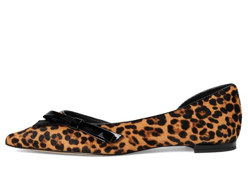 Cole Haan Women's Noella Bow Skimmer, Leopard Print, 8.5-B US
