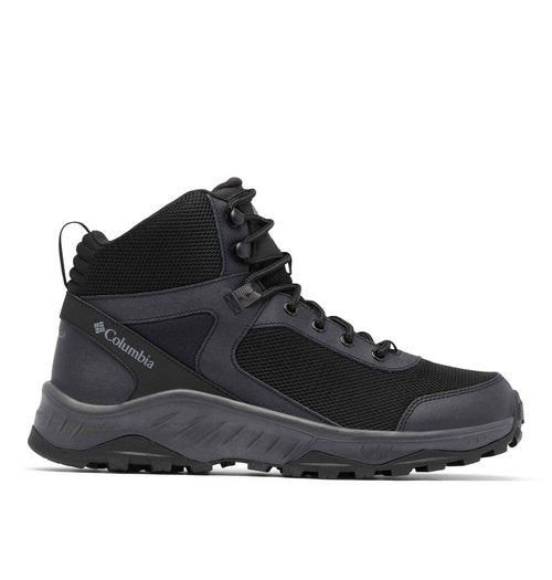 Columbia Men's Trailstorm Ascend Mid Waterproof, Black/Dark Grey, 7