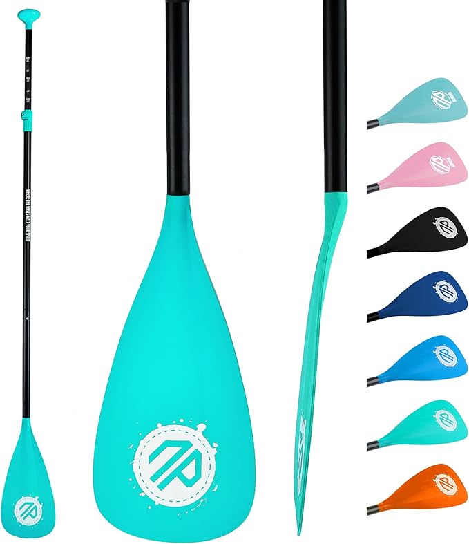 niphean Sup Paddle, 3&4-Piece Adjustable Paddle Board Paddles, Lightweight Floating Kayak Paddle, Detachable Stand Up Padd...
