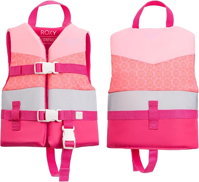 ROXY Women's Life Vest and Kids Life Vest, USCG Approved PFD, Light-Weight EPE Foam Life Jacket with Quick-Release Buckles...
