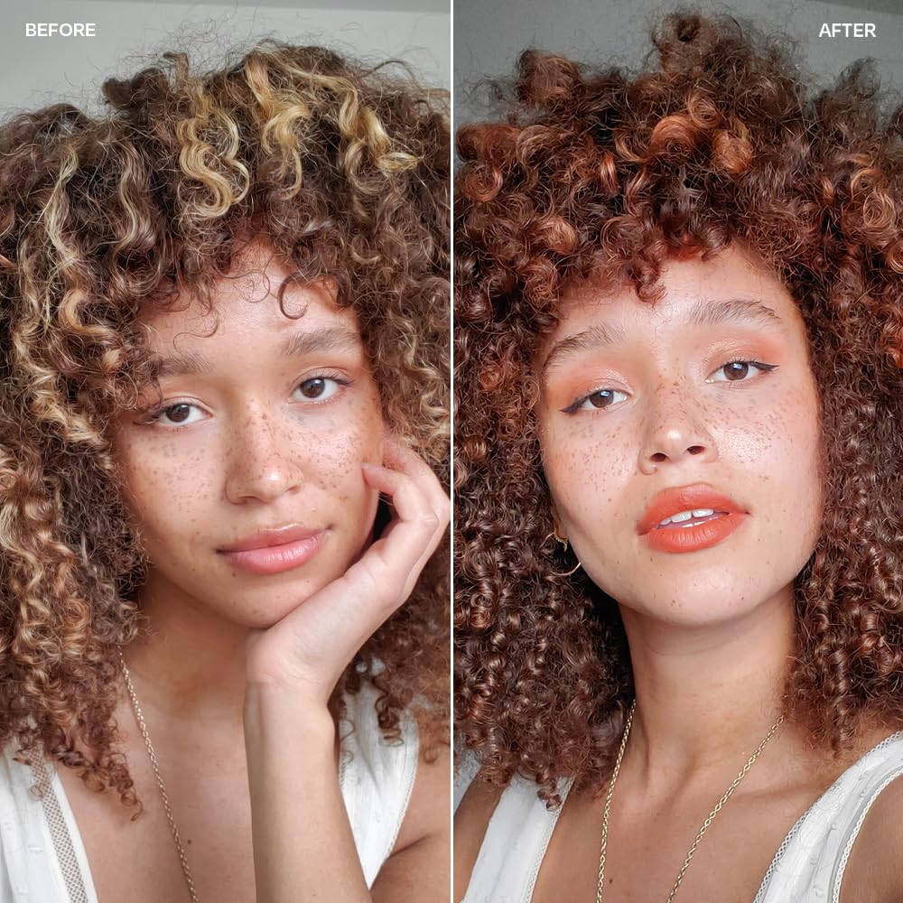 Overtone Daily Color Depositing Conditioner for Dyed & Natural Hair, 8oz Temporary Coloring with Shea Butter & Coconut Oil, Refr