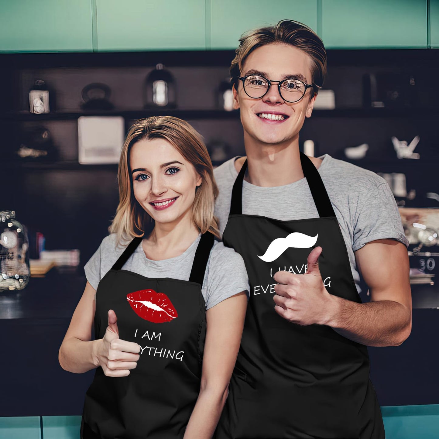 EST 2025 Mr and Mrs Gifts Valentine Wedding Gifts for Couples 2025 Ceramic Cups and Aprons Engagement Party Gift for Couples