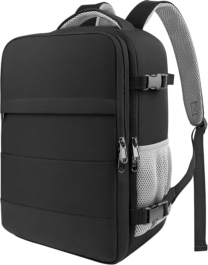 HOTOR Travel Backpack - Flight Approved Travel Bag for Men and Women, Carry on Luggage for 15.6" Laptop and Travel Essenti...