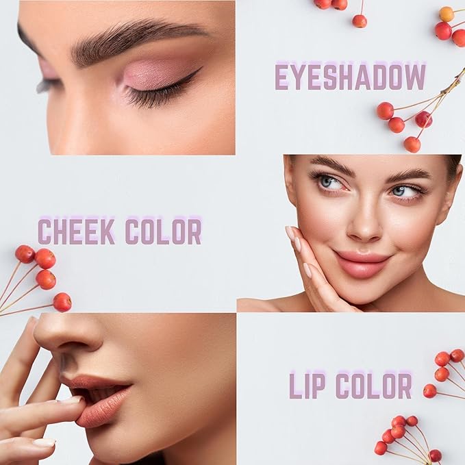 Mommy Makeup Any Wear Creme Eyeshadow - Waterproof, Crease-Proof, Long Lasting, High Pigment, Oil-free - Cream to Powder for Eyes, Cheeks & Lips (Hot Fudge)