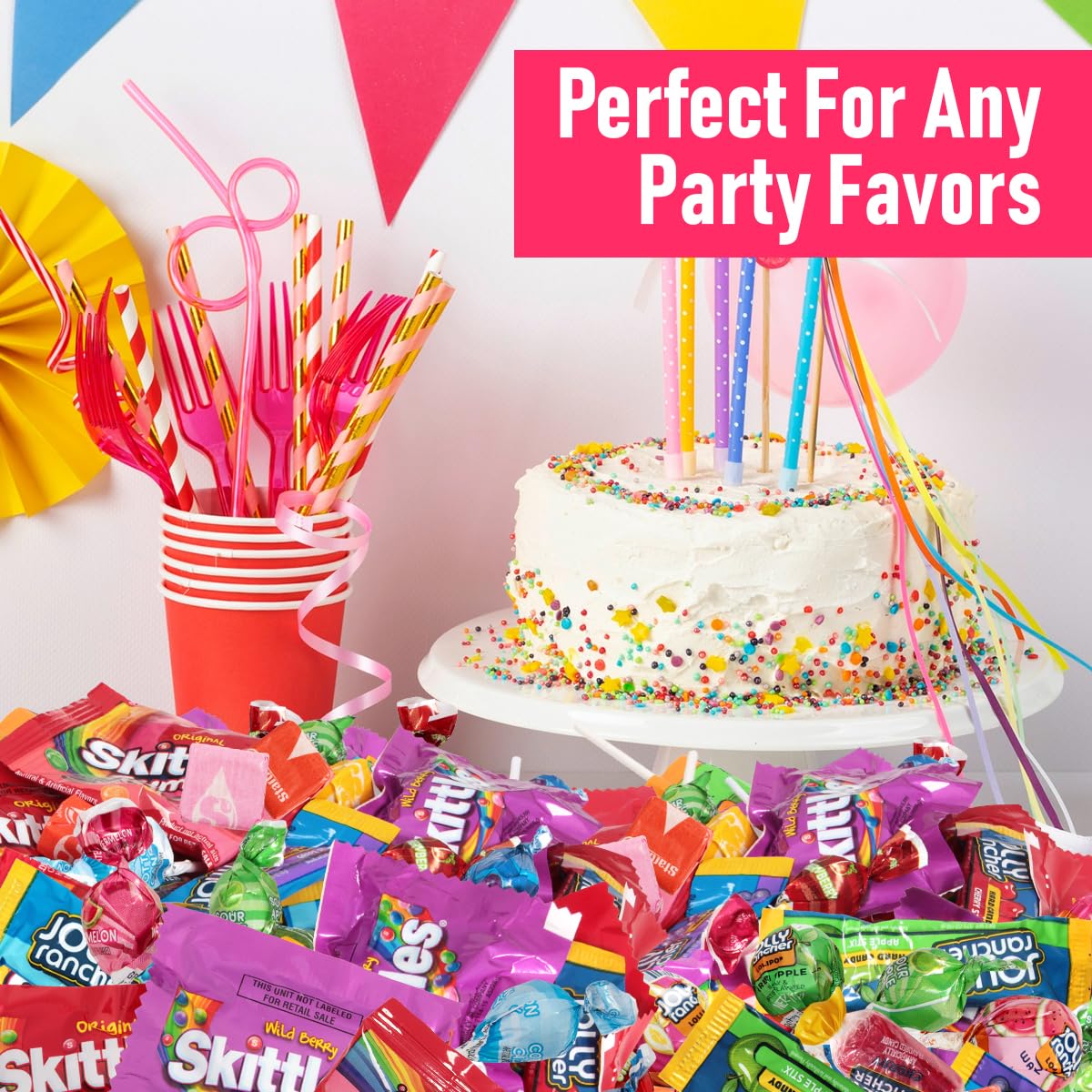 Candy Variety Pack, 4lb Bag of Candy Individually Wrapped, The Ultimate Candies Variety Pack for All Occasions, Assortment Candies Perfect for Parties and More