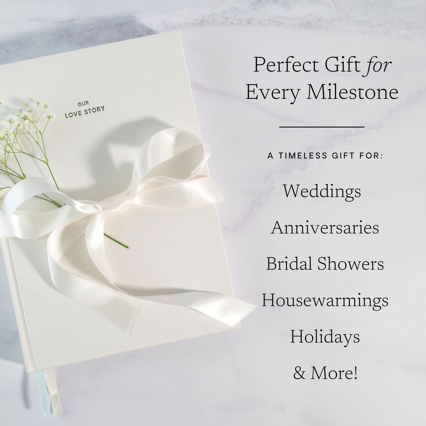Anniversary Journal: Our Love Story – A Keepsake for Couples to Capture the Evolution of Your Love Story, Wedding Memory Book, Couples Journal, & Anniversary Scrapbook - Wedding Registry Gift & Paper