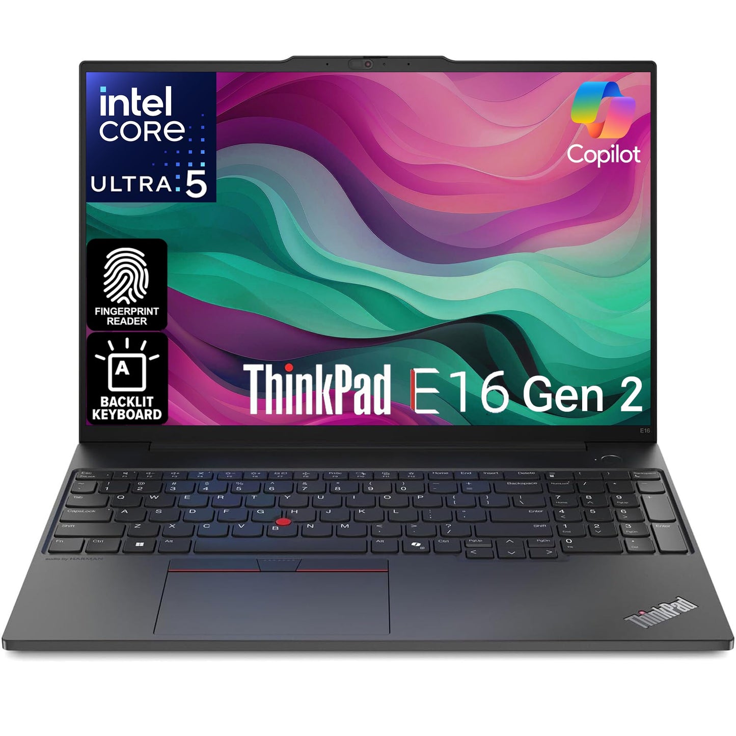 Oemgenuine Lenovo Thinkpad E16 Gen 2, Wuxga 16 Display, Intel Ultra 5-125U, 16Gb Ddr5 Ram, 1Tb Nvme, Fp, Backlit Kb, Wifi 6E + B