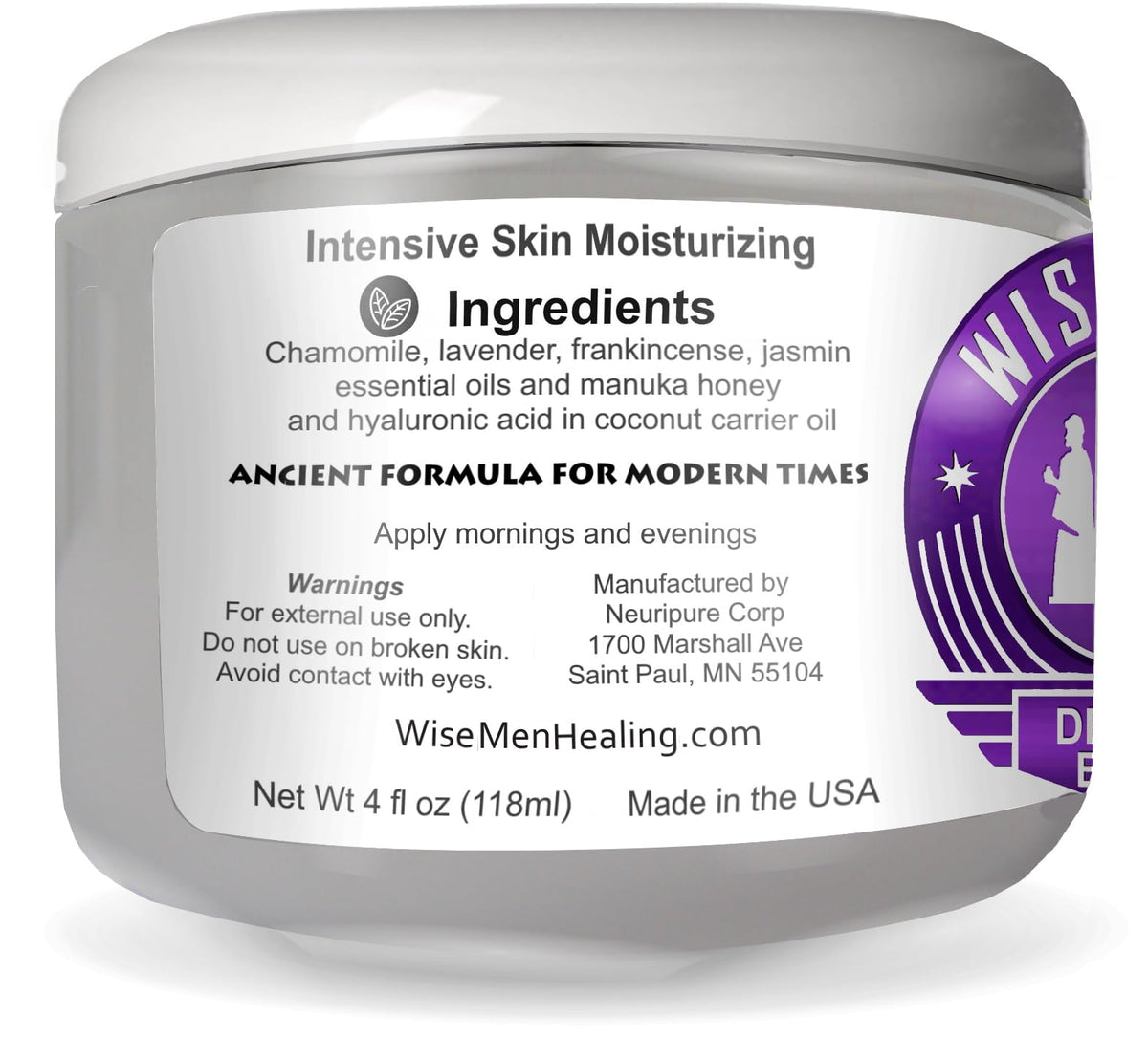 Derma Relief Balm - Natural Skin Intensive Soothing Cream- Essential Oil Skin Nourishment