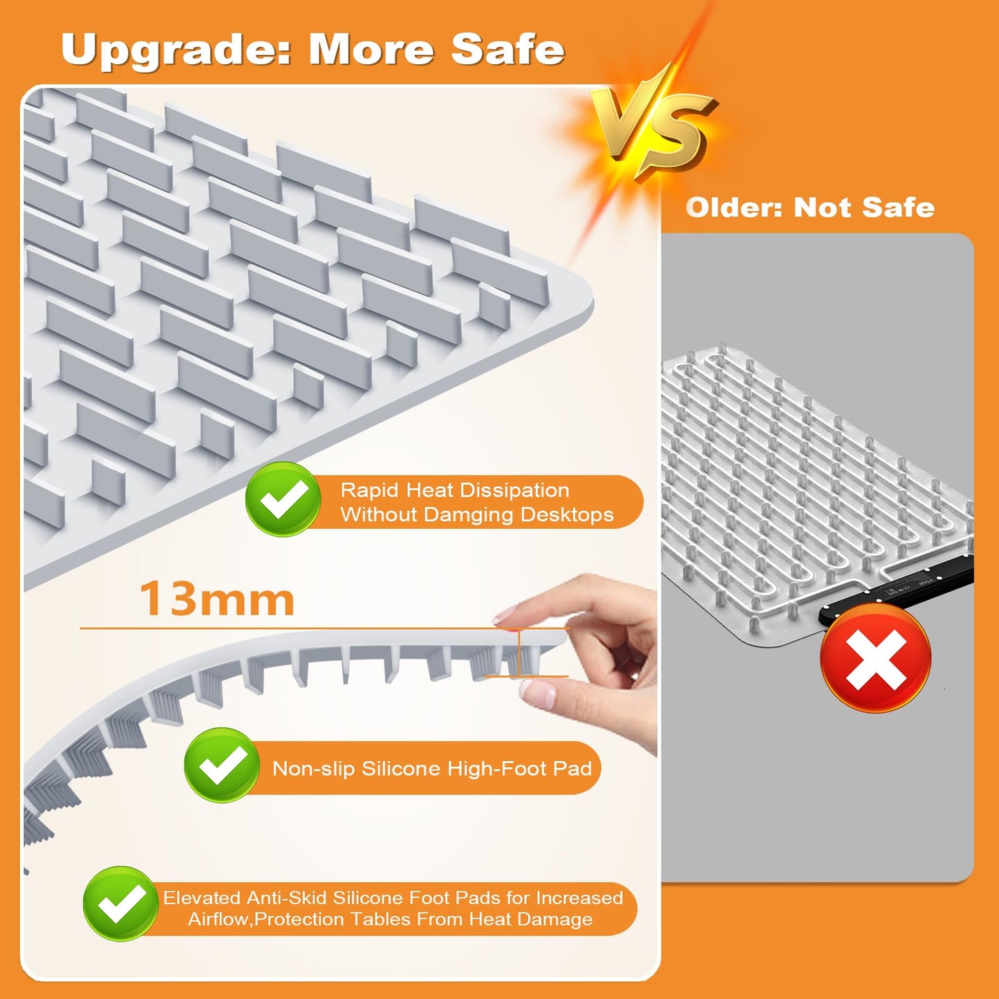 Electric Food Warming Mat Heating：Flameless Silicone Countertop Warmer Tray With 7 Temps 24x16 Inch - Portable Foldable Heat Pad Keep Food Warm For Dinner Serving And Buffet Party - (GRAY)