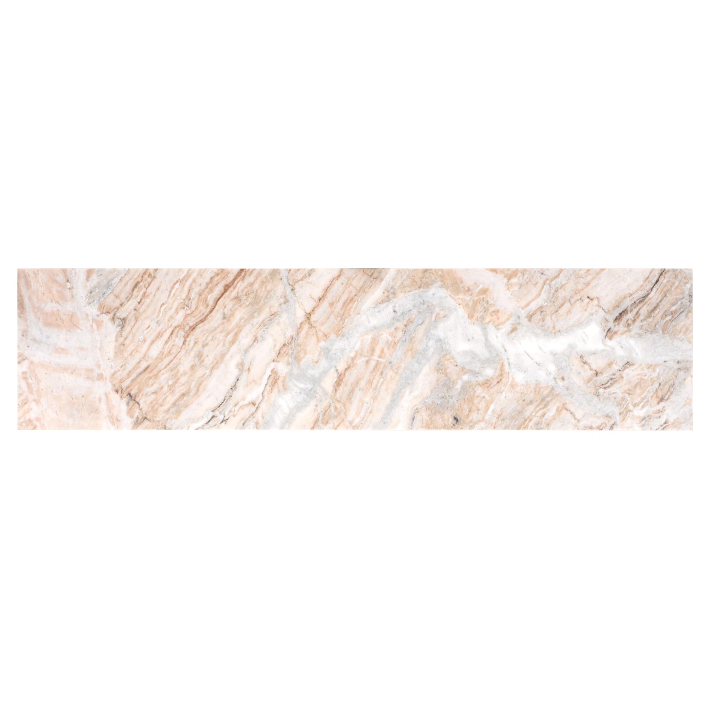 SAFAVIEH Couture Collection - Macklyn Marble Top Console Table with 2 Shelves, Light Brown & Black, Modern Storage Accent (SFV5770A)