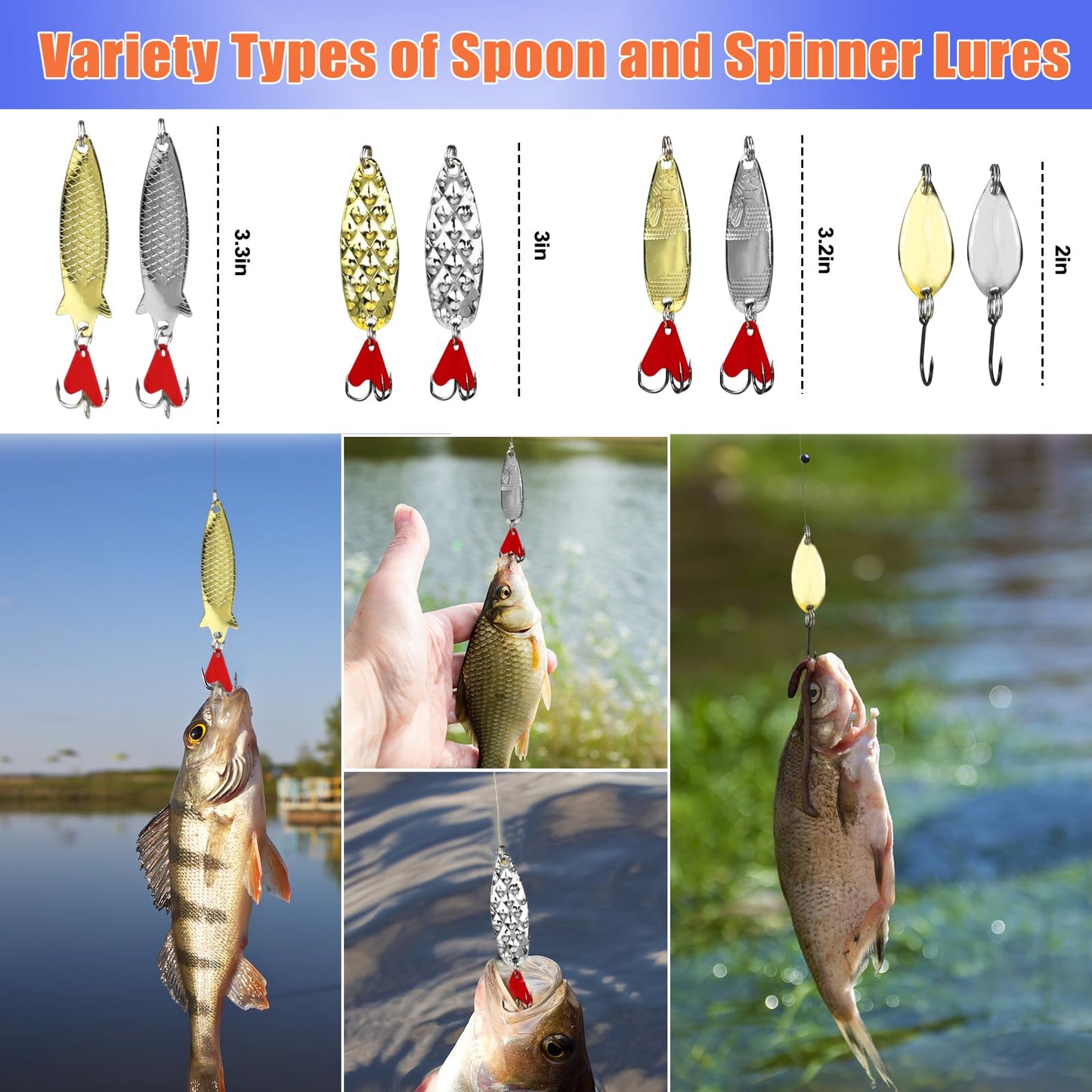 Gifts for Teen Boys, Christmas Teenage Boy Gifts for 10 11 12 13 14 15 16 17 18 Years Old, Tween Boys Toy Gift Ideas, Son Brother Boyfriend Birthday Gifts, 24 PC Fishing Lure Accessories