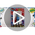 Fabric Comic Hero Photo Prop Super Theme Hero Birthday Party Decoration Red Spider Web Backdrop Banner Cityscape Theme Pho...