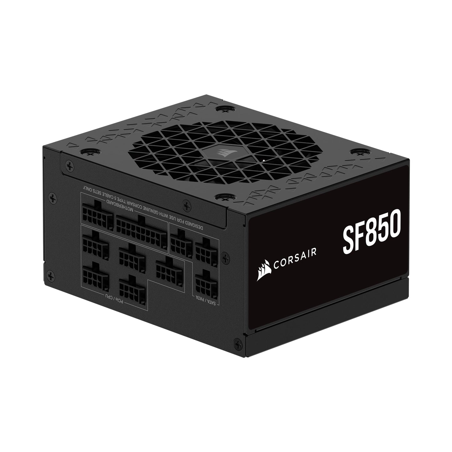 Corsair Sf850 (2024) Fully Modular Low Noise 80 Plus Platinum Atx Power Supply - 3.0 Compliant - Pcie 5.0 Ready - Sfx-To-Atx Bra