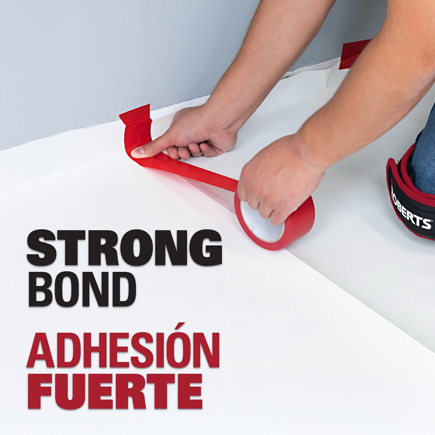 Roberts 50-040 Underlayment Seam Tape 100 ft. Red