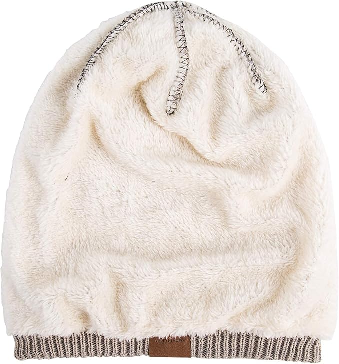 REDESS Beanie Hat for Men and Women Winter Warm Hats Knit Slouchy Thick Skull Cap