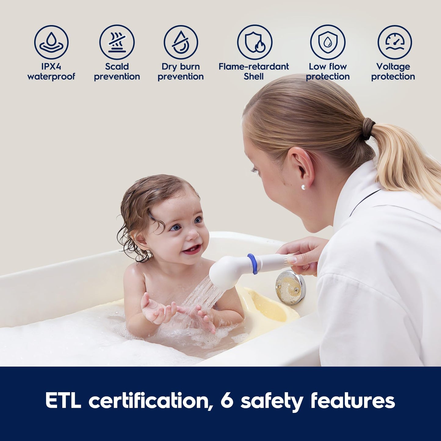 Electrolux 14kW Tankless Water Heater Electric 240V - Smart WiFi & Alexa, On Demand Hot Water Heater Electric, Max 3.4 GPM, With Scale Inhibitor, Space-Saving Instant Hot Water Heater for Shower