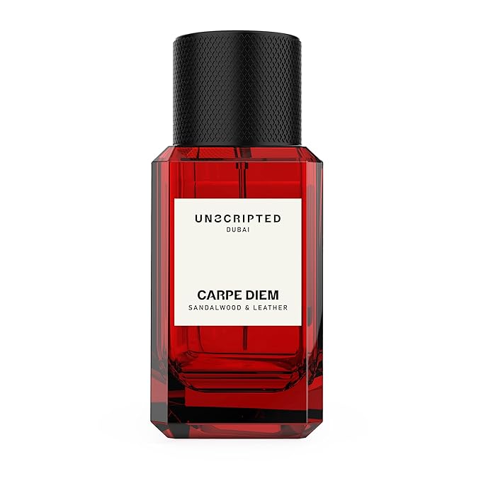 Unscripted Carpe Diem - Perfume For Men And Women - Women Perfume with Amber, Cedarwood, Leather Notes - Bold, Long-Lasting Mens Cologne - 1.7 oz