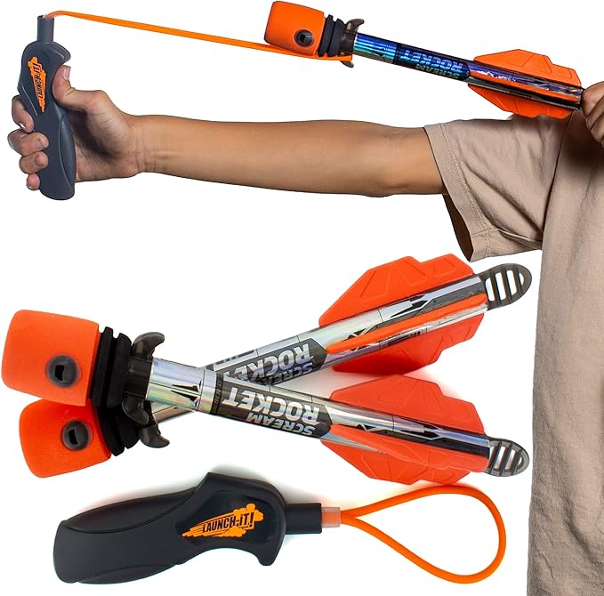 Toy Rocket Launcher for Kids: Outdoor Toys Slingshot Rocket Launchers - Best Gifts for Boys & Girls All Ages - Fun Stockin...
