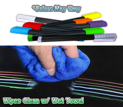 PartyTable 8 Foot or 4 Foot Portable Folding Adjustable Table w/Erasable Surface - Perfect for Art, Classrooms, Birthday Parties, Picnics, BBQs & More!