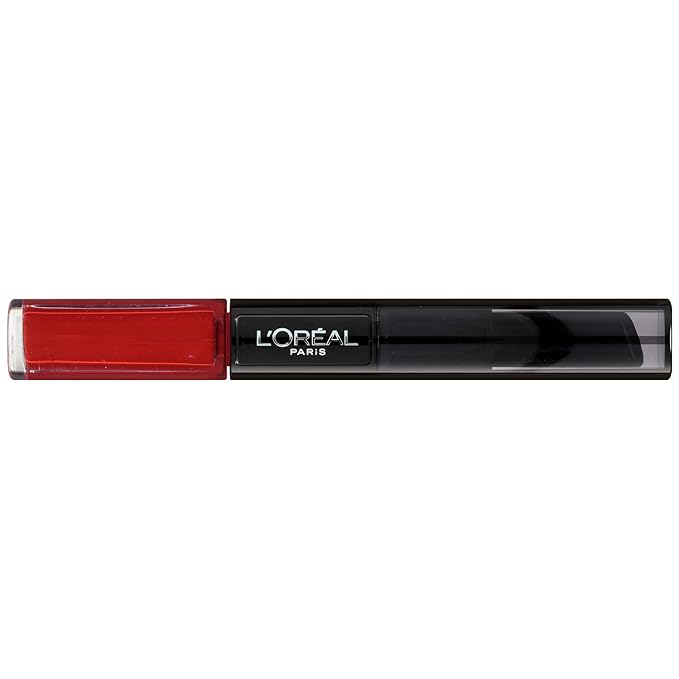 L'Oreal Paris Infallible Pro Last 2 Step Lipstick, Continual Crimson, 1 fl. oz.