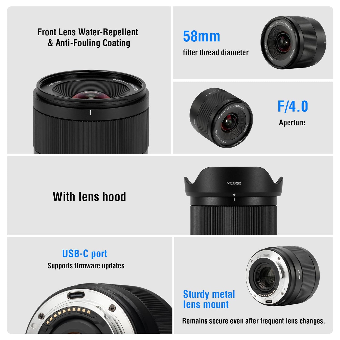 VILTROX AF 14mm F4.0 Air FE-Mount Full-Frame Lens, Ultra-Wide STM Mirrorless Camera Lenses for Sony A7V A7CII A7IV A7III for Vast Skies, Cities & Architecture Photography