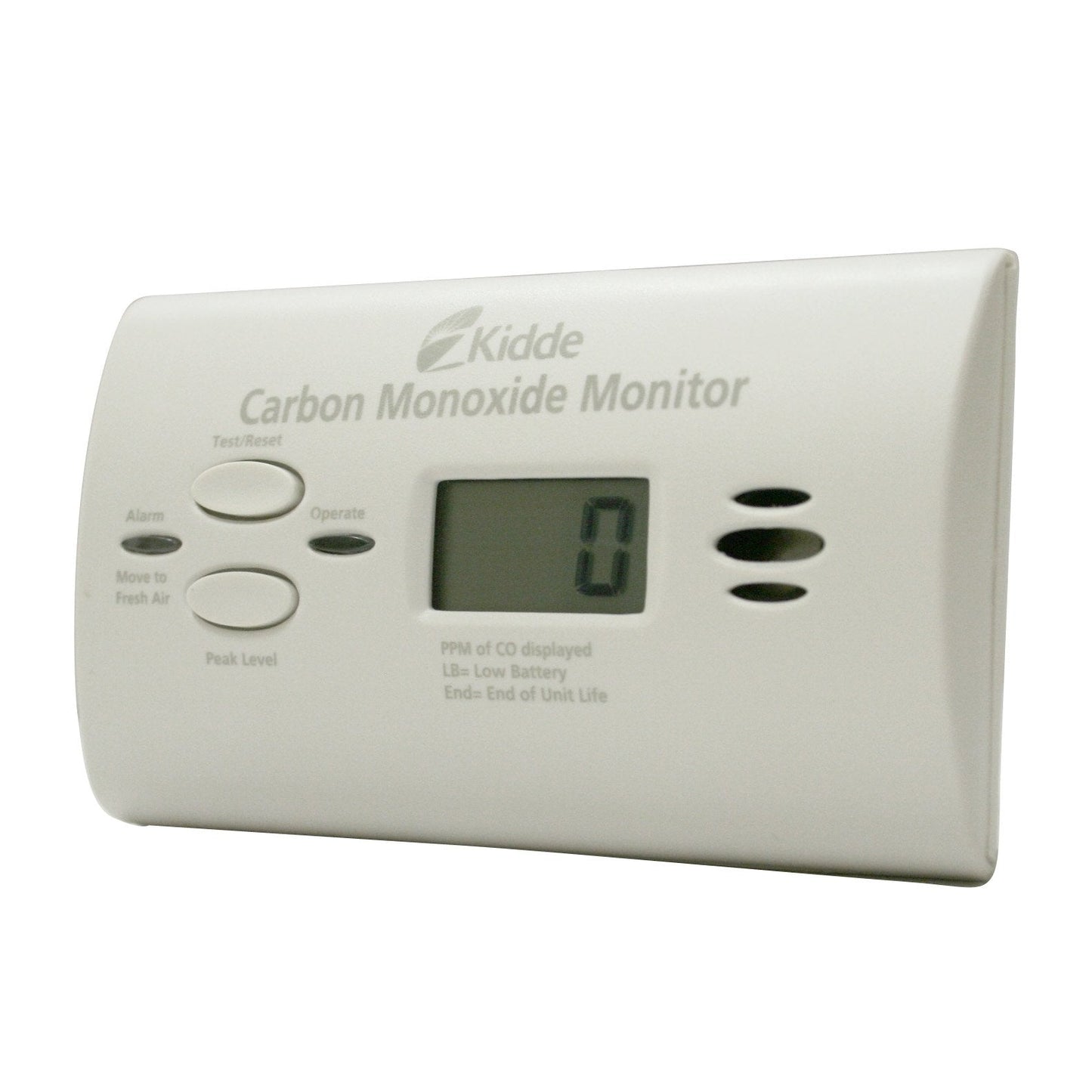Kidde Ultra-Sensitive Carbon Monoxide Detector for Pets, Health, or Medical Conditions, Battery Powered with Digital Display, UNIT