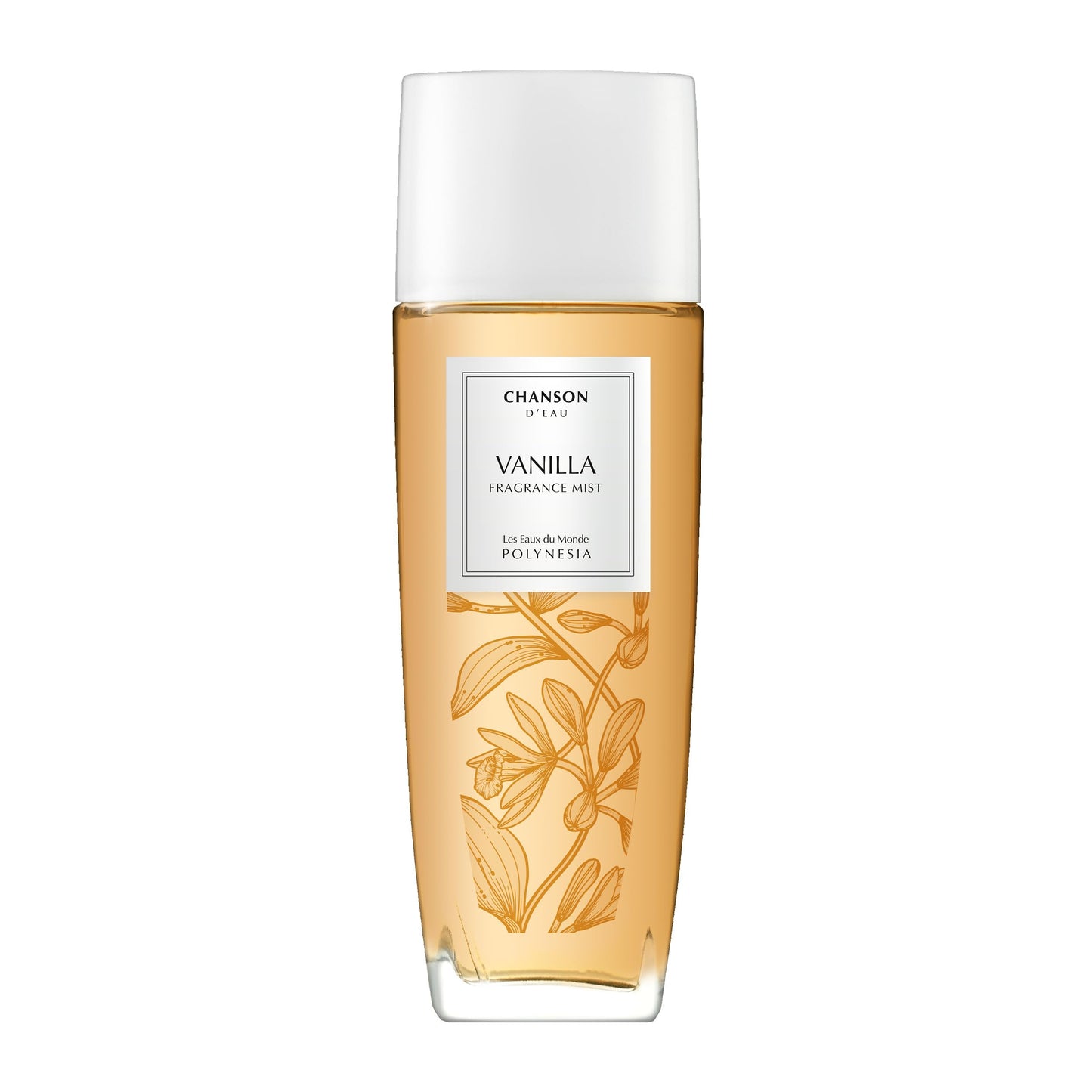 Chanson Vanilla Hair & Body Mist for Women 2.5 fl oz (Pack of 1), Notes of Pear, Sugar, and Vanilla, Women's Fragrance, Long Lasting, Everyday Fragrance, Travel Size