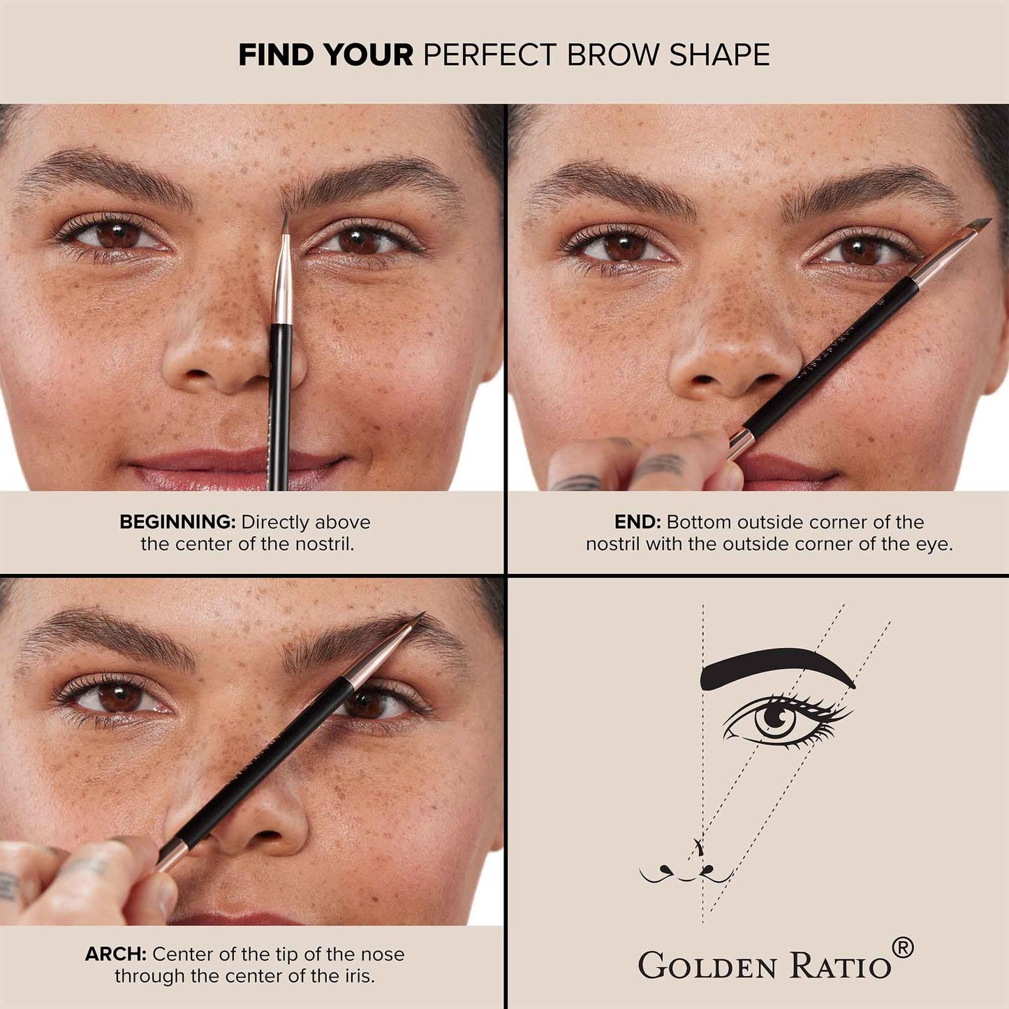 Anastasia Beverly Hills - Deluxe Mini Brow Wiz - Medium Brown