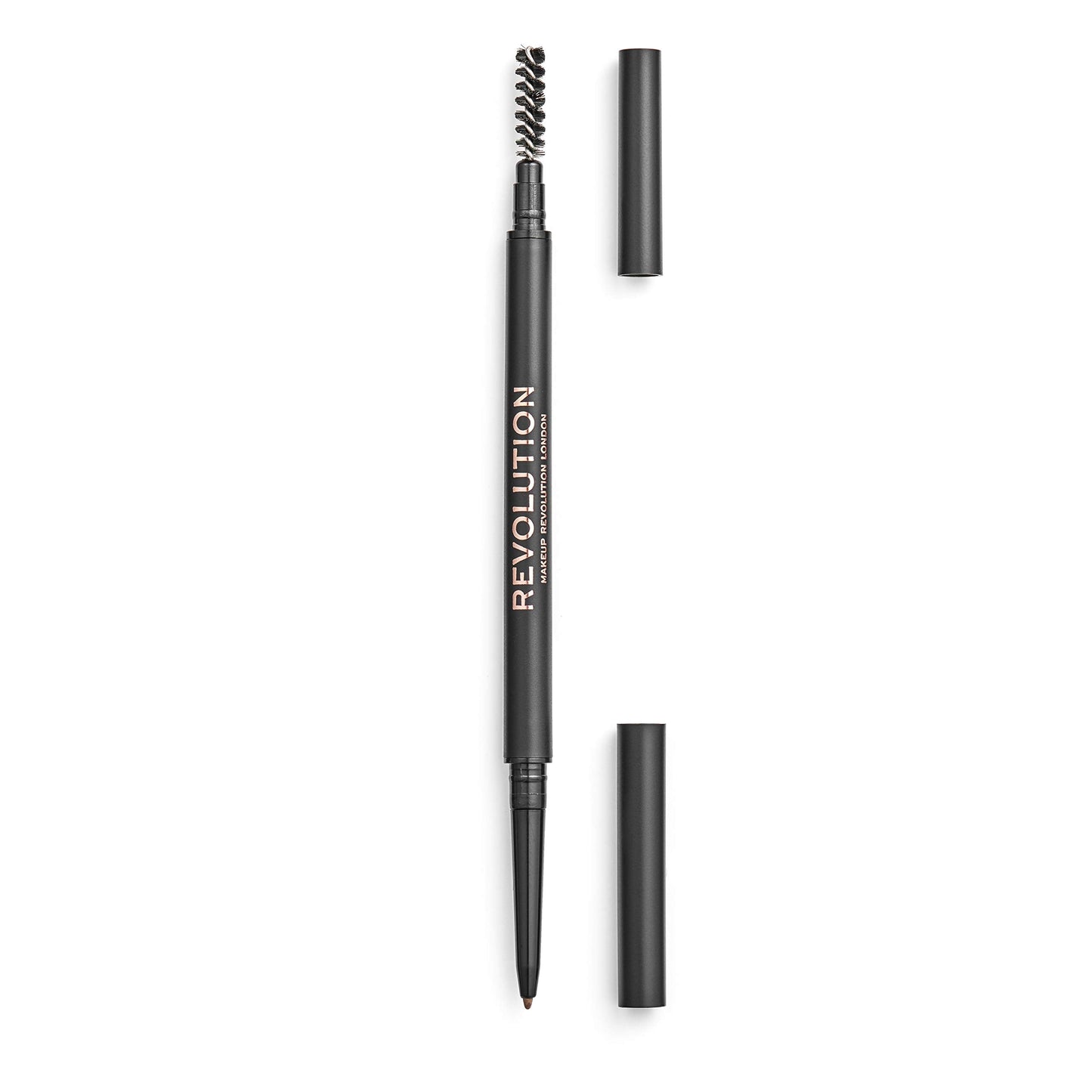 Revolution, Precise Brow Pencil, Double Ended, Ultra-Fine Pencil Tool, Includes Spoolie Brush, Light Brown