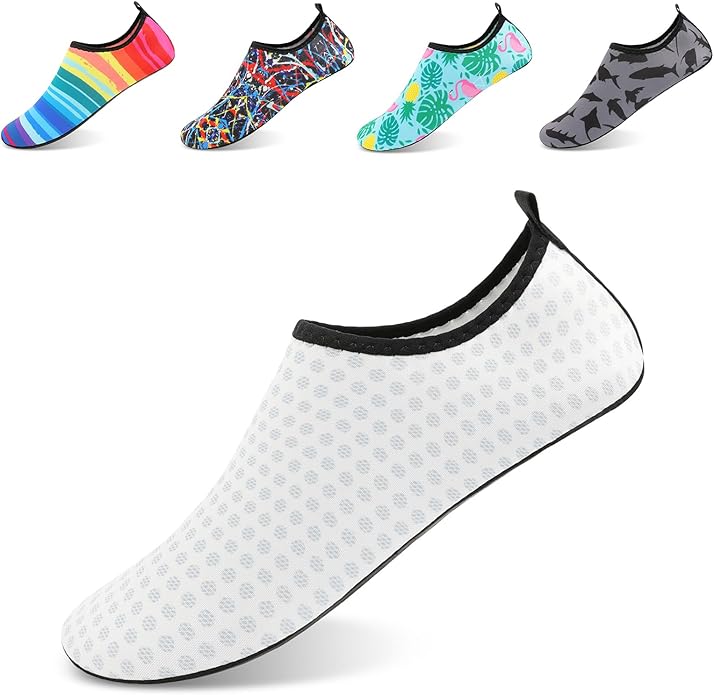 Barefoot Water Shoes for Women Men Non-Slip Yoga Socks Travel Slippers for Outdoor Beach Swim Surf Sport