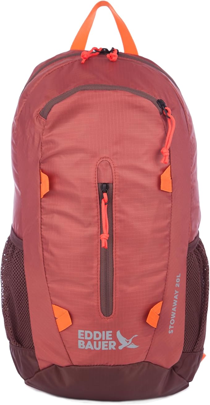 Eddie Bauer Stowaway Packable Backpack | Travel | Outdoor | Lightweight | Foldable | Durable | Ripstop Polyester | 20L - M...