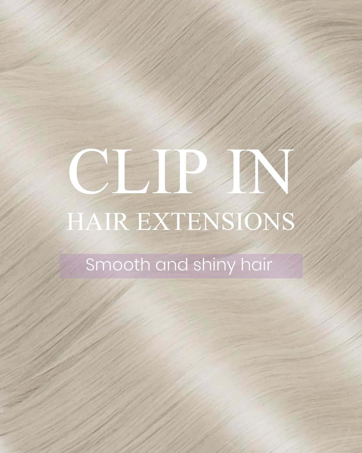 LaaVoo Human Hair Clip in Extensions Platinum Blonde Clip in Hair Extensions Real Human Hair Blonde Hair Extensions Clip ins Dou