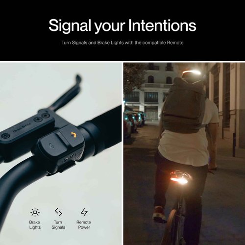 UNIT 1 Smart Light | Wireless LED Turn Signals & Brake Light | USB-C Rechargeable | Magnetic Mount | Nav Remote Compatible | App-Controlled Visibility via iOS & Android