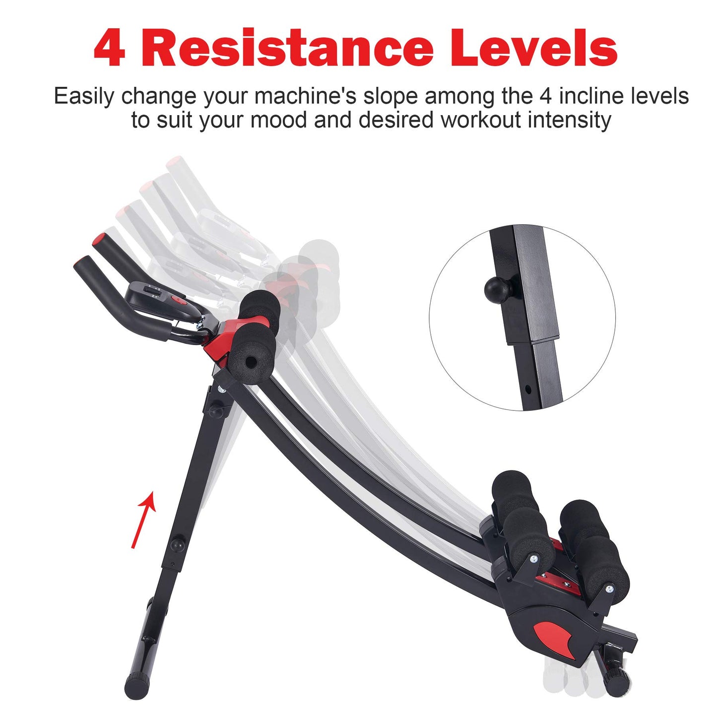 ZELUS Ab Crunch with Digital Display | Abdominal Training Machine with Independent Glide Paths and 4 Intensity Levels | Home Gym Ab Trainer Machine for Abdominal Leg and Arm Fitness, 330lb Cap