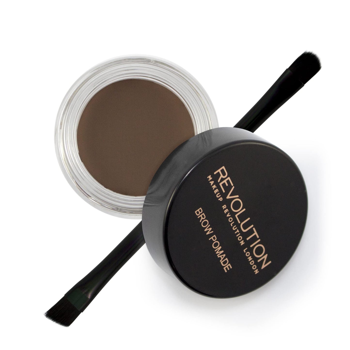 Revolution, Brow Pomade, Waterproof Eyebrow Cream, Long Lasting With Extreme Hold, Smudge-Proof, Vegan & Cruelty-Free, Dark Brow