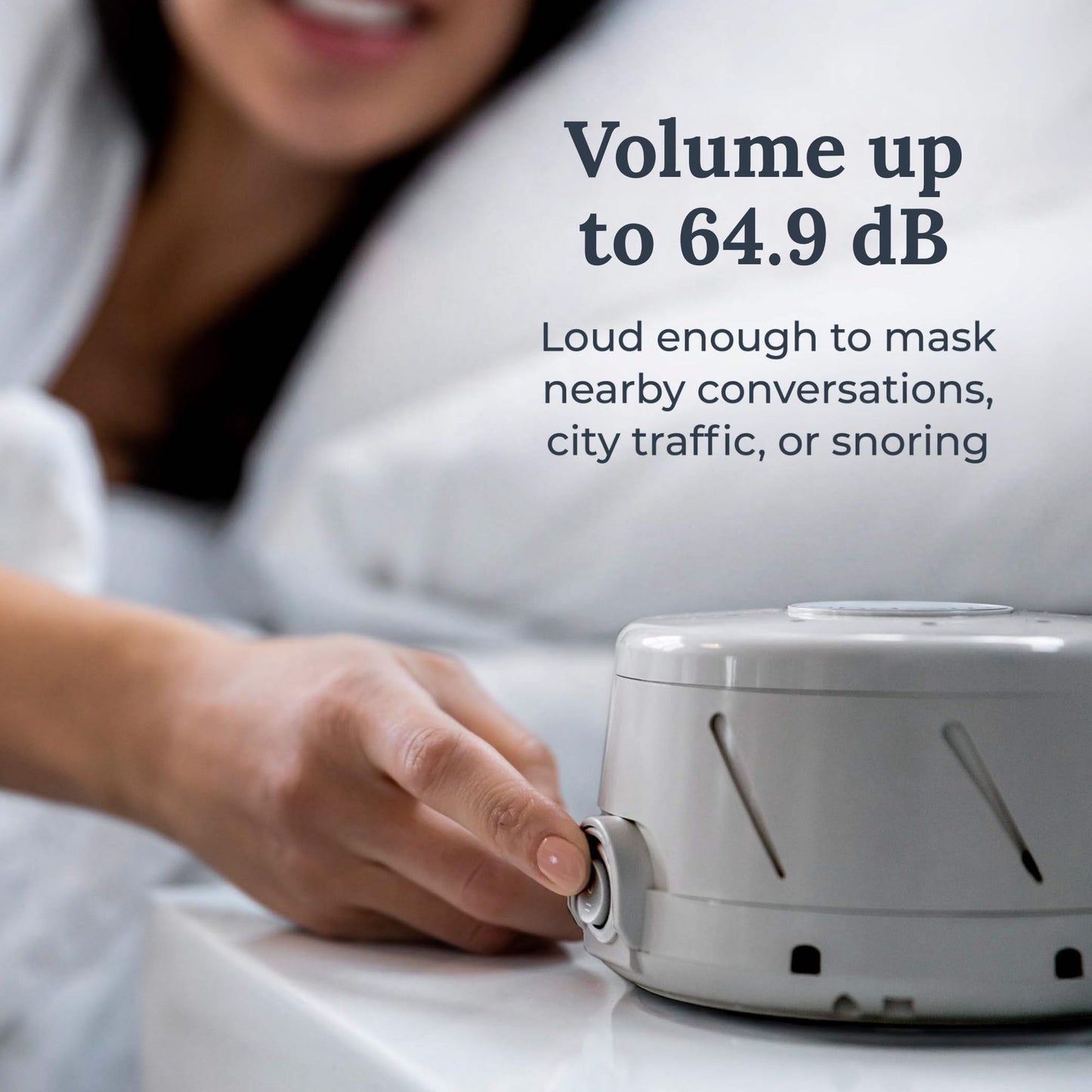 Yogasleep Dohm Classic (Gray) The Original White Noise Machine, Soothing Natural Sound from A Real Fan, Noise Cancelling for Office Privacy, Travel & Meditation, Sleep Therapy for Adults & Baby