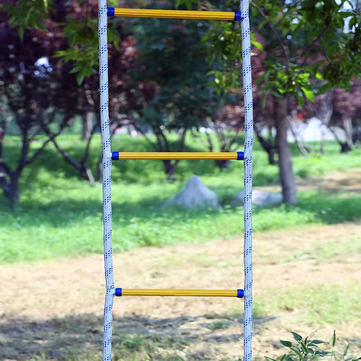 16ft Fire Escape Rope Ladder Emergency Fire Ladders Fire Escape Ladder for 2 Story