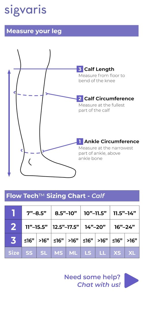 Unisex Motion Flow Tech Compression Socks 20-30mmHg - for Men & Women - Graduated Stockings for Varicose Veins, Edema, Athletes, Pregnancy, Travel, Nurses, Runners & DVT - Black - Large Long