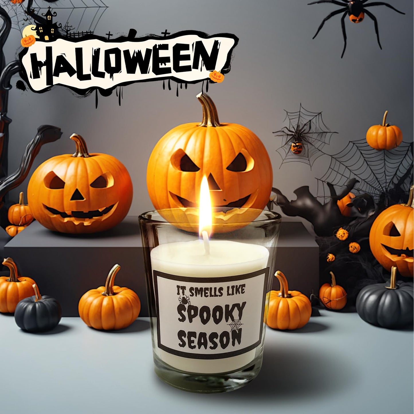 Boo Basket Stuffers for Women, Halloween Gifts for Women, Cute Halloween Boo Basket for Teens Girls Her Sister Friend Adults With Spooky Glass Cups