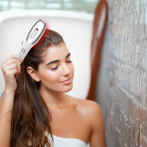 Laser Therapy Hair Growth Comb,Model: Lasercomb-001, Promote Hair Growth in Women and Men,Laser Comb is a Hand-Held Comb-Shaped Low Level Laser Therapy Device