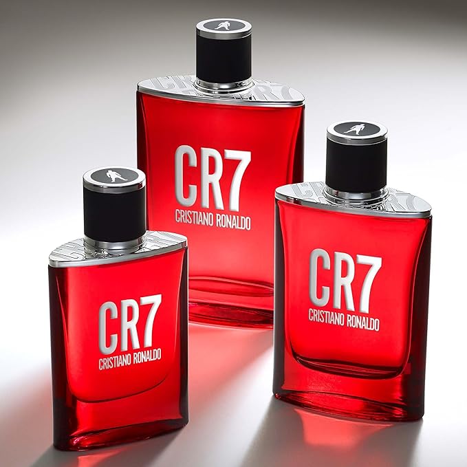 CRISTIANO RONALDO CR7 Eau De Toilette Cologne Scent for Men - Woody, Musky Men's Scent with Lavender, Cardamom, Tobacco, and Cedar - 1.7 oz