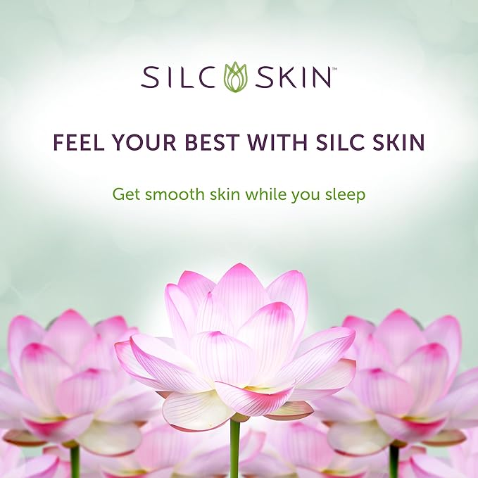 Silcskin Facial And Brow Pads Set Reusable Silicone Pads For Forehead And Facial Areas, 30 Day Supply, Stocking Stuffer Wrinkle Care Gift For Women