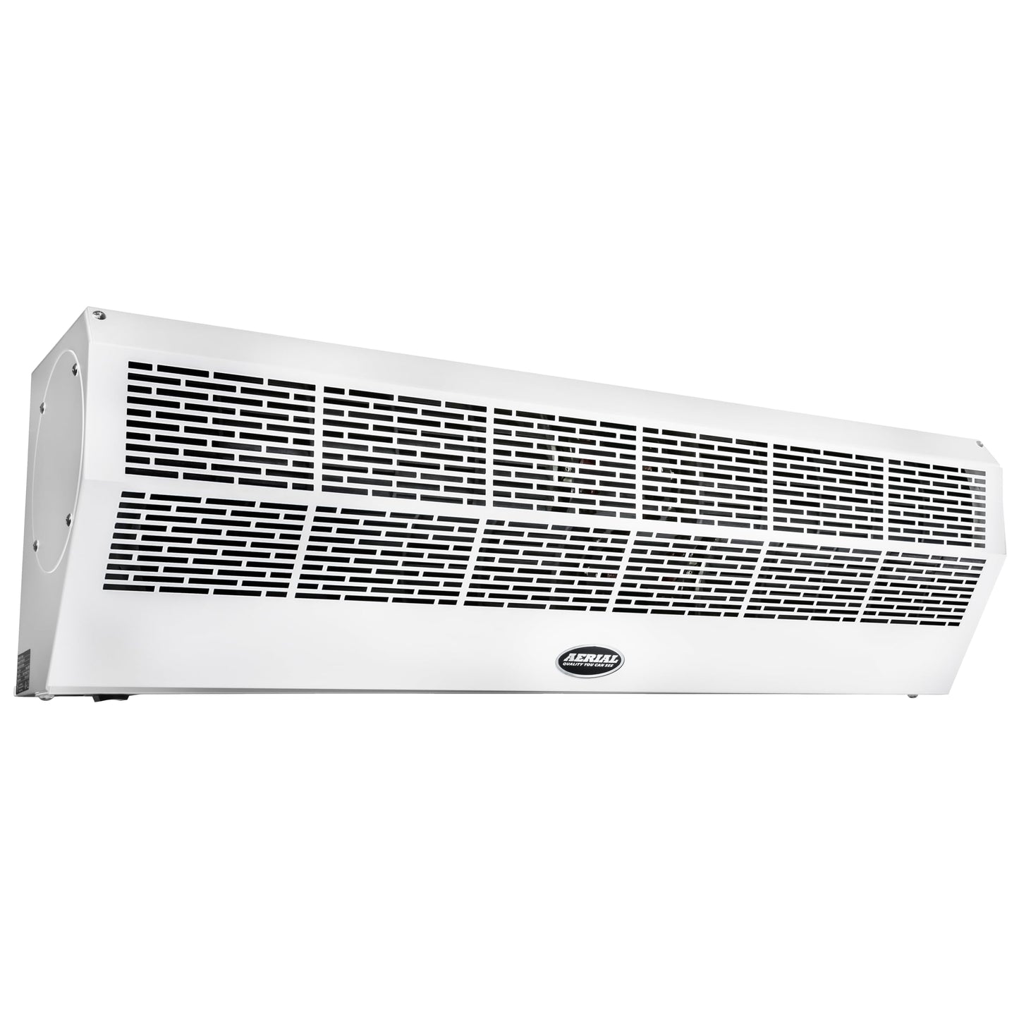 DuraSteel Wall Mounted Air Curtains for Doors Commercial - 36 Inch White Fly Fans - Super Power Over Door Fan with MS Switch - S