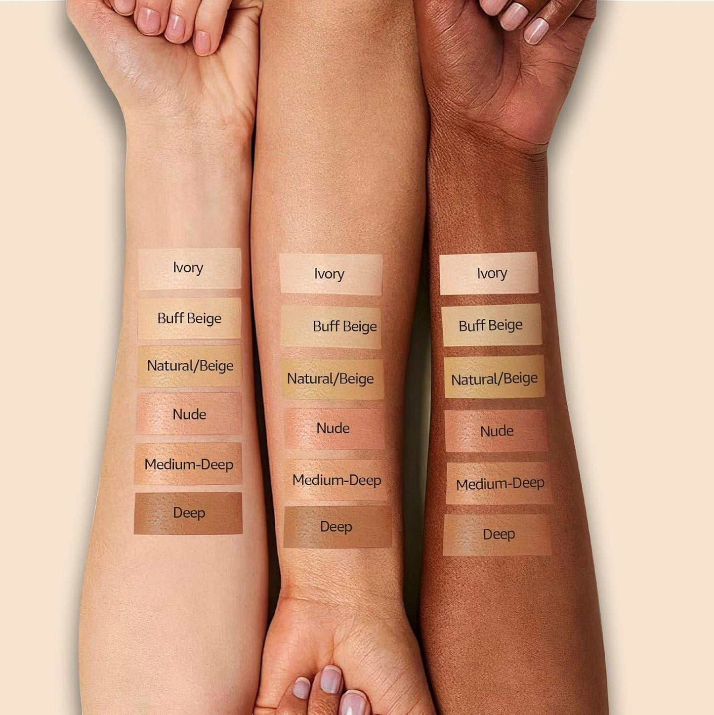 Mushroom Head Air Cushion CC Cream - BB Cream Foundation Makeup Concealer Moisturizing Oil Control, Long-Lasting & Waterproof, Easy Makeup Even Skin Tone (Natural, 3.21 Ounce (Pack of 1))